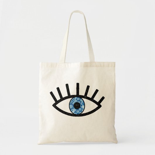Griekse boze oog tote bag (Voorkant)