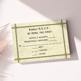 Griekse bruiloft RSVP