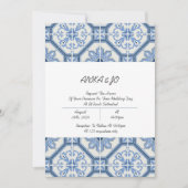 GRIEKSE BRUILOFT UITNODIGING, BRUILOFT UITNODIGING (Voorkant)