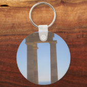 Griekse centrale Button Sleutelhanger (Voorkant)