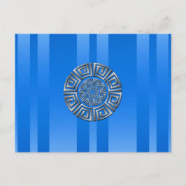 Griekse Circle Motif Briefkaart