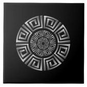 Griekse Circle Motif Tegeltje (Voorkant)