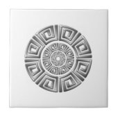 Griekse cirkeltekening tegeltje (Voorkant)
