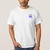 Griekse Costas met Griekse vlag T-shirt (Voorkant)