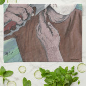 Griekse Cyclops Knife Scheren Fantasy Art Handdoek (Gevouwen)