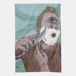 Griekse Cyclops Knife Scheren Fantasy Art Handdoek