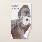 Griekse Cyclops Knife Scheren Fantasy Badhanddoeke Bad Handdoek (Handdoek)