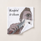 Griekse Cyclops Knife Scheren Fantasy Badhanddoeke Bad Handdoek (Wasdoekje)