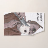 Griekse Cyclops Knife Scheren Fantasy Badhanddoeke Bad Handdoek (Handdoek)