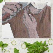 Griekse Cyclops Knife Scheren Fantasy Keuken Handd Theedoek (Gevouwen)