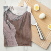 Griekse Cyclops Knife Scheren Fantasy Keuken Handd Theedoek (Quarter Fold)