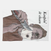 Griekse Cyclops Knife Scheren Fantasy Keuken Handd Theedoek (Horizontaal)