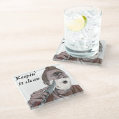 Griekse Cyclops Knife Scheren Glas Drankachtbaan Glazen Onderzetter (Schuin)