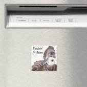 Griekse Cyclops mes scheren koelkastmagneten Magneet (Insitu (Vaatwasser))