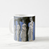 Griekse dames koffiemok (Voorkant links)