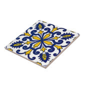 griekse delicate florale tegels tegeltje (Zijkant)