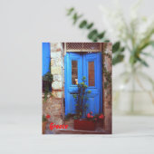 Griekse deur briefkaart (Staand voorkant)