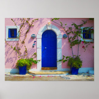 Griekse deur Nº3 Poster