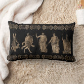 Griekse doedels en sleutelversiering van de Meande Kussen (Deken)