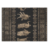 Griekse doedels en sleutelversiering van de Meande Tafelkleed (Voorkant (Horizontaal))