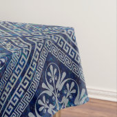 Griekse doedels en versiering met de Meander-sleut Tafelkleed (Voorbeeld)