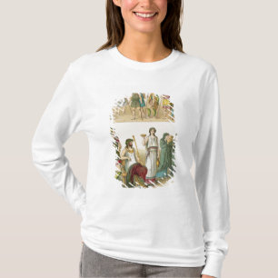 Griekse dress uit 'Trachten der Voelker', 1864 T-shirt