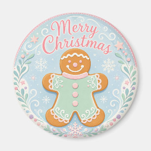 Griekse dropman in pastelkleuren magneet