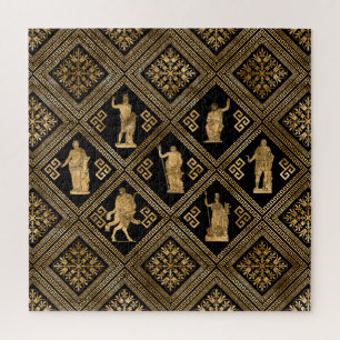 Griekse editie en hoofdversiering legpuzzel