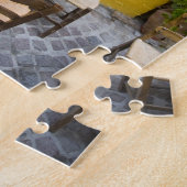 Griekse eiland Kreta en oude stad Chania 3 Legpuzzel (Zijkant)
