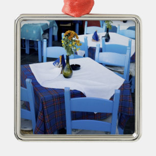 Griekse eiland Kreta en oude stad Chania Metalen Ornament
