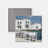 Griekse eilanden Paros Magnet (Voorkant / Achterkant)