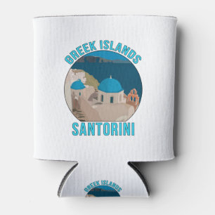 Griekse eilanden Santorini Blikjeskoeler