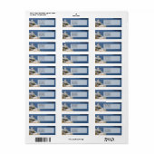 Griekse eilanden Santorini Etiket (Full Sheet)