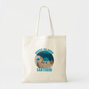 Griekse eilanden Santorini Tote Bag