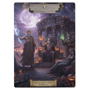 Griekse en Romeinse Mythologie Halloween Klembord