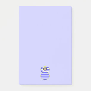 Griekse engel met zwart haar post-it® notes