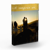 Griekse familie Love Gold Fotoblokken (Links)