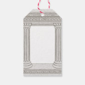 Griekse feest cadeaulabel (Achterkant)