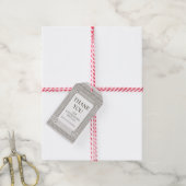 Griekse feest cadeaulabel (Met Touw)