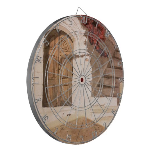 Griekse Feestdagen Dartbord (Voorkant Links)