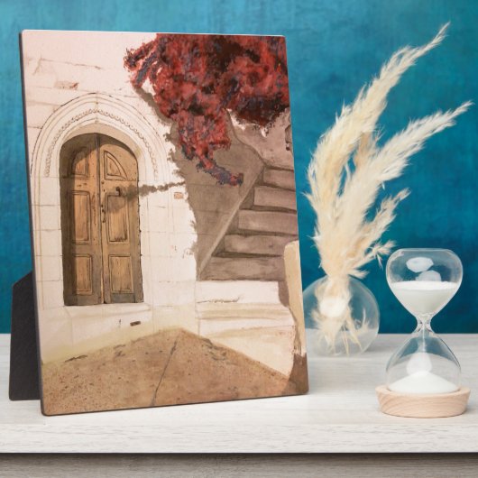 Griekse Feestdagen Fotoplaat (Zijkant)