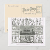 Griekse festivals en mythologie briefkaart (Voorkant / Achterkant)