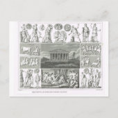 Griekse festivals en mythologie briefkaart (Voorkant)