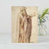 Griekse filosoof met menselijke schedel door Miche (Staand voorkant)