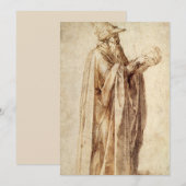 Griekse filosoof met menselijke schedel door Miche (Voorkant / Achterkant)