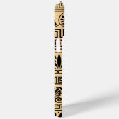 Griekse fret, mediterraan patroon, bruin Case-Mate iPhone case (Achterkant / Rechts)