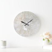 Griekse  gips grote klok (Huis)