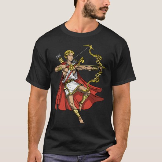 Griekse God Apollo T-shirt (Voorkant)