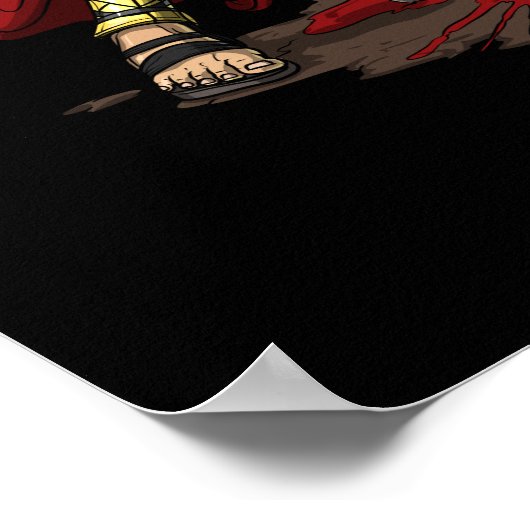 Griekse god Ares Poster (Hoek)