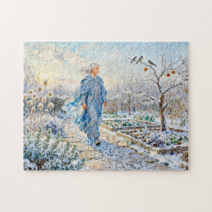 Griekse God Boreas Wintertuin Legpuzzel